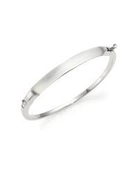 Alexis Bittar | Metallic Lucite Glacial Id Bangle Bracelet | Lyst