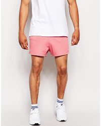 ASOS Cotton Jersey Shorts In Extreme 