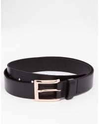 rose gold mens belt