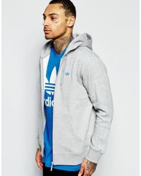 adidas originals zip up hoodie mens