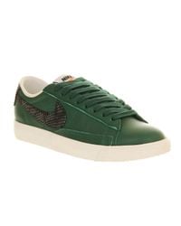 nike blazer green vintage
