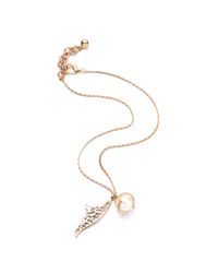 Lulu Frost | Metallic Wisteria Charm Necklace | Lyst