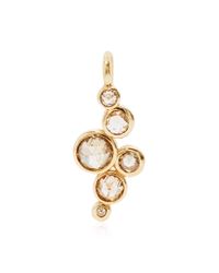Alison Lou | Metallic Bubbly Up The Ear Champagne Diamond Earring | Lyst