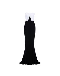 Stella McCartney - Black Bi Colour Jules Dress - Lyst