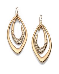 Alexis Bittar | Metallic Miss Havisham Liquid Crystal Orbiting Link Drop Earrings | Lyst