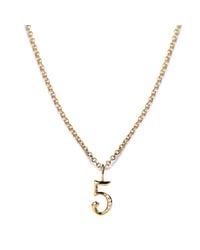 Lulu Frost | Metallic Code Number 18Kt #5 Necklace | Lyst