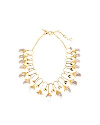 Lele Sadoughi | Metallic Rainwater Blooming Bud Necaklce | Lyst