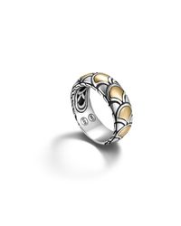 John Hardy | Metallic Band Ring | Lyst