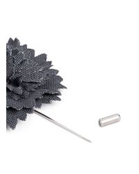 Lanvin | Blue Flower Tie Pin for Men | Lyst