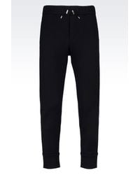 Emporio Armani | Blue Sweat Pants for Men | Lyst