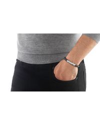 John Hardy | Black Legends Naga Woven Leather Station Bracelet for Men | Lyst