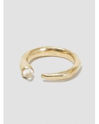 Odette New York - Metallic Moonstone Metis Ring - Lyst