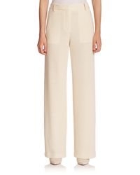 Helmut Lang | Natural Wool Pique Knit Pant | Lyst