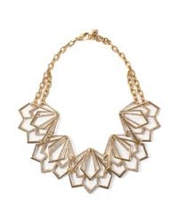 Lulu Frost | Metallic Portico Statement Necklace | Lyst