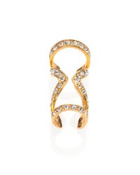 Ca&Lou | Metallic Slipon Single Sparkle Earring | Lyst