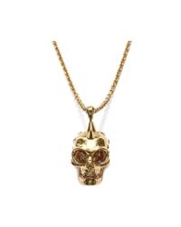 Alexander McQueen | Metallic Punk Skull Pendant | Lyst