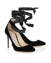 Jimmy Choo | Black Rosana 100 | Lyst