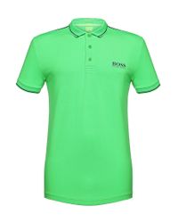 BOSS Green Green 'paule Pro' | Slim Fit, Moisture Manager Cotton Polo Shirt for men