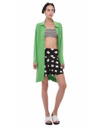 Norma Kamali | Black Flair Short | Lyst