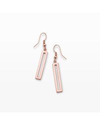 Club Monaco | Pink Campbell Coin Earring | Lyst