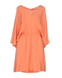Mauro Grifoni Pink Short Dress