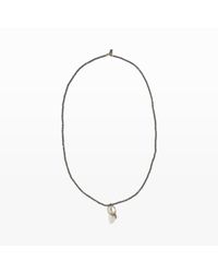 Club Monaco | Metallic Ild Half Moon Necklace | Lyst