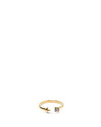 Pamela Love Metallic 'star Age' Diamond 18k Gold Star Ring