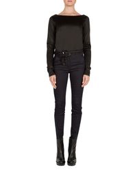 Dorothee Schumacher | Black Structural Effects Shirt Boatneck 1/1 | Lyst