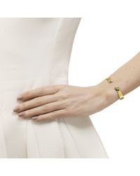 Monica Vinader | Green Siren Thin Cuff | Lyst