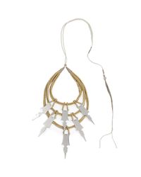 En Inde | Metallic Gardeners And Butcher Necklace | Lyst