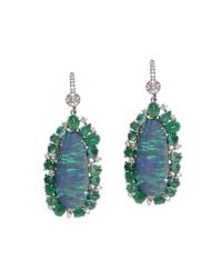 Nina Runsdorf - Blue Multi-stone Earrings - Lyst