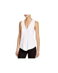 Theory | White Meighlan Tank | Lyst