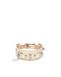 Balenciaga | Yellow Papier Bracelet Large Python | Lyst
