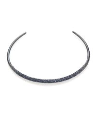 Alexis Bittar Fine | Metallic Sky Marquis Sapphire & Sterling Silver Collar Necklace | Lyst