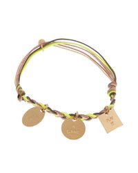 La Mome Bijou | Metallic 3 Charm Life Is Game Braclet | Lyst