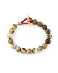 Lulu Frost | Green G. Frost X Michael Bastian - Single Strand Toggle Bracelet for Men | Lyst