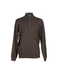 Della Ciana Gray Turtleneck for men