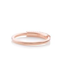 Monica Vinader | Pink Stellar Diamond Stacking Ring | Lyst