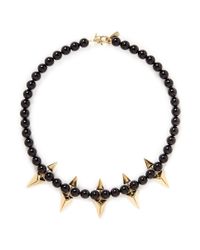 Joomi Lim | Metallic Arrowhead Spike Bead Necklace | Lyst