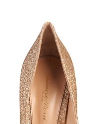 Gianvito Rossi Metallic Gianvito Glitter Pumps