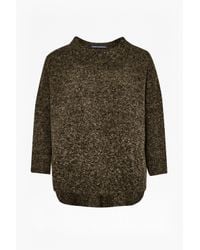 French Connection | Brown Rsvp Now High Neck Knit | Lyst