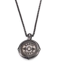 Stephen Webster | Metallic Sterling Silver Taurus Pendant Necklace for Men | Lyst