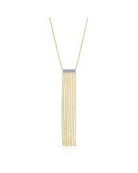 Anne Sisteron | Metallic 14kt Yellow Gold Diamond Temptress Necklace | Lyst