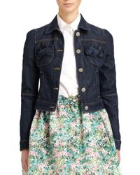 RED Valentino Denim jackets for Women - Up to 49% off at Lyst.com