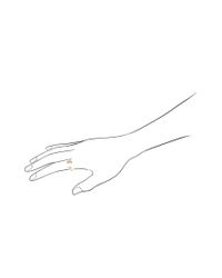 Dezso by Sara Beltran | Metallic Shark Tooth & Marquise Petite Cuff Ring Shark Tooth & Marquise Petite Cuff Ring | Lyst