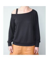 LNA | Black Barre Sweatshirt | Lyst