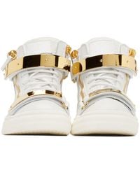 giuseppe zanotti white croc