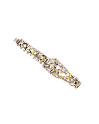 Tom Binns - Metallic Asymmetric Painted Bracelet - Lyst