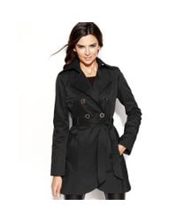 Guess black trench coat Clearance