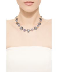 Arman Sarkisyan | White One Of A Kind Chalcedony and Blue Sapphire Collar Necklace | Lyst